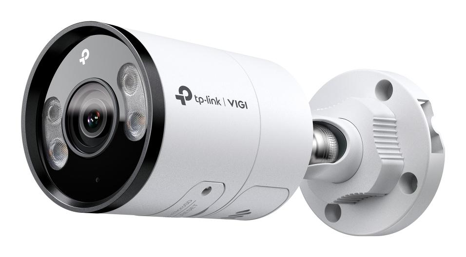 TP-Link - 8MP Full-Color Bullet Network Camera SPEC 8MP 4mm Fixed Lens 1/2.7 Progressive Scan CMOS H.265/H.265/H.264/H.264 IR/